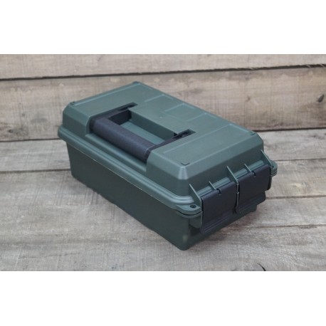 US Munitionskiste klein Kunststoff oliv Transportbox Ammo box